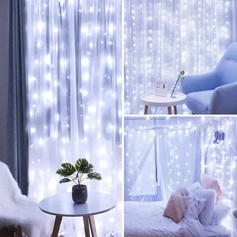 Starry Glow Curtain & Window Lights ✨
