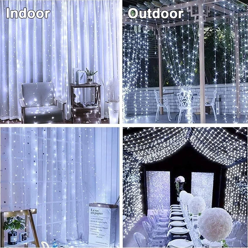 Starry Glow Curtain & Window Lights ✨