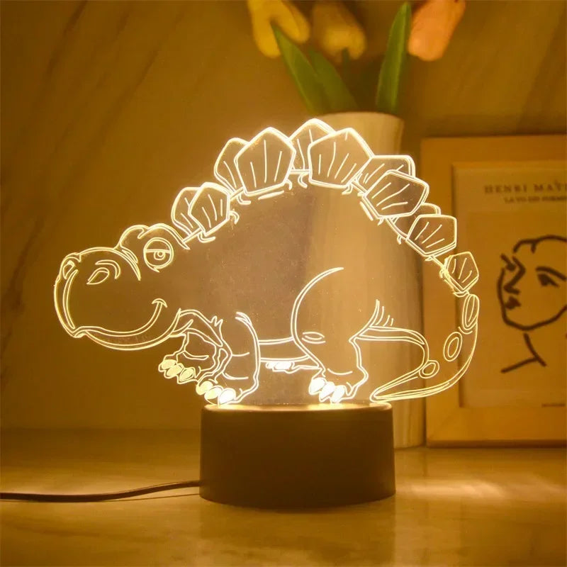 Dino 3D Night Light