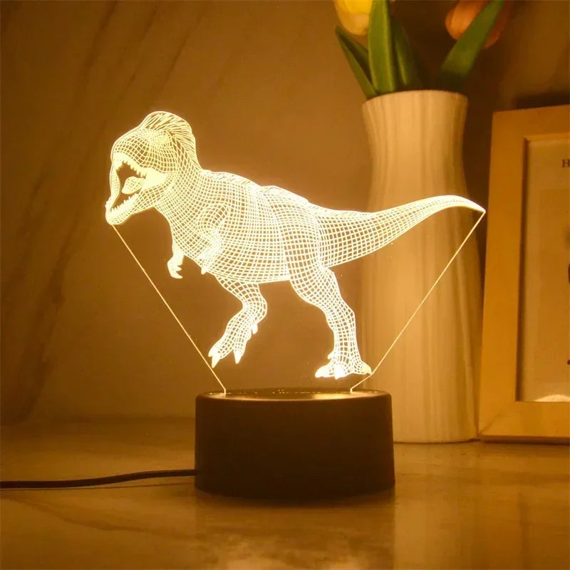 Dino 3D Night Light
