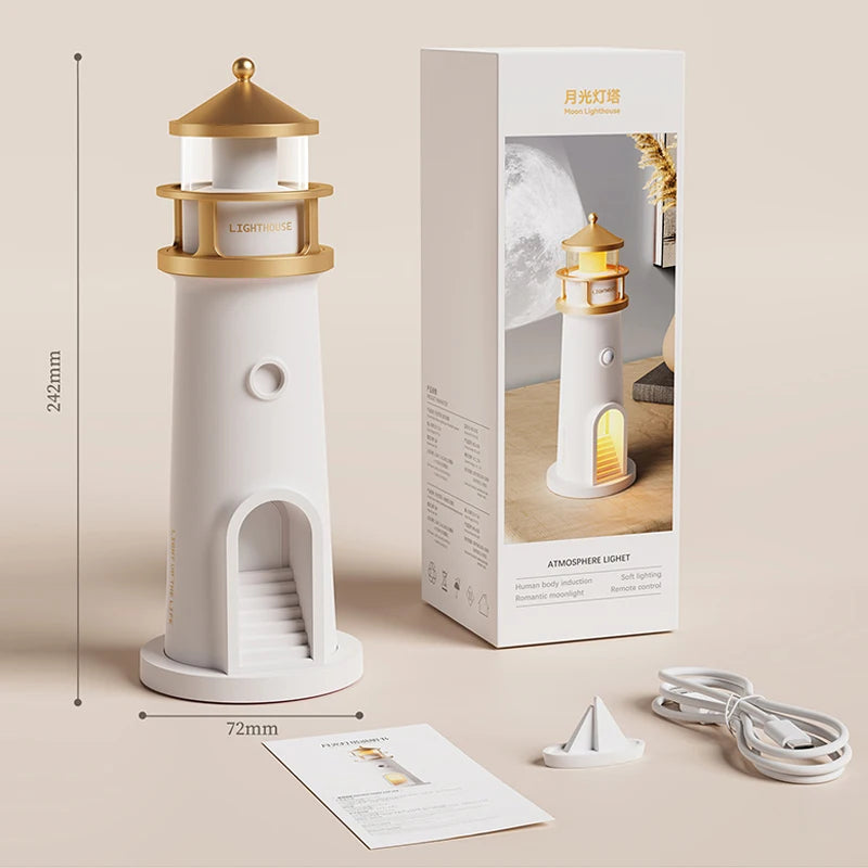 Lighthouse Moon Projector