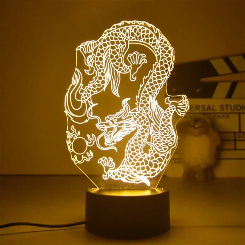 Dino 3D Night Light