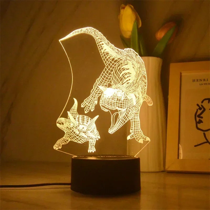 Dino 3D Night Light