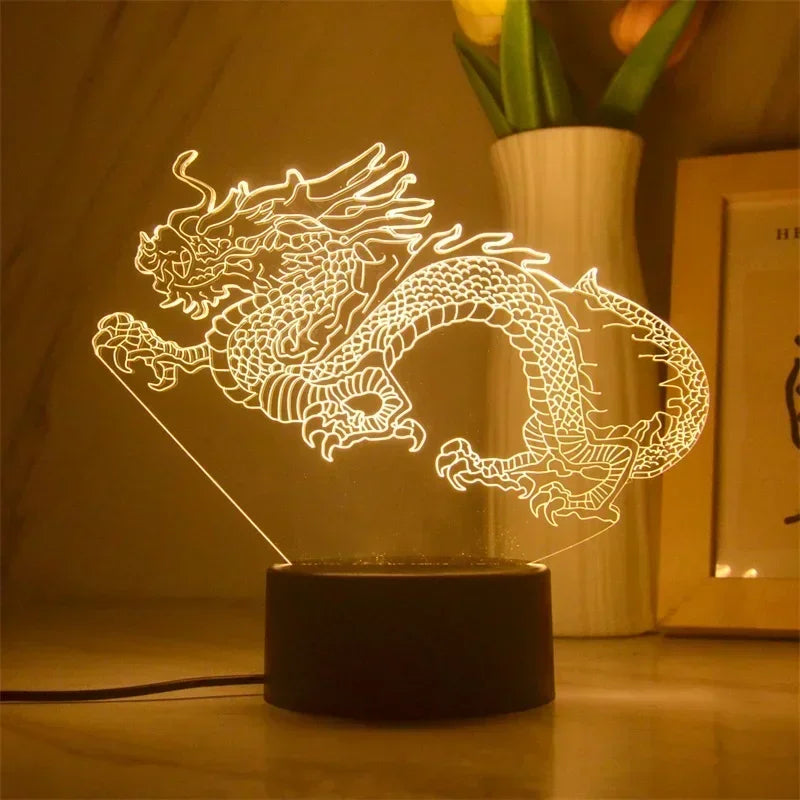 Dino 3D Night Light