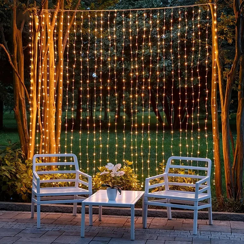 Starry Glow Curtain & Window Lights ✨