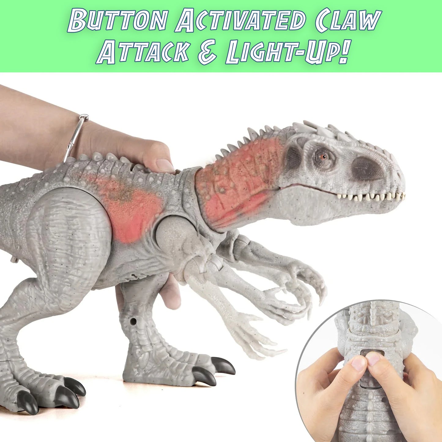 Indominus Rex Deluxe Edition – Lights, Sounds, and Motion!